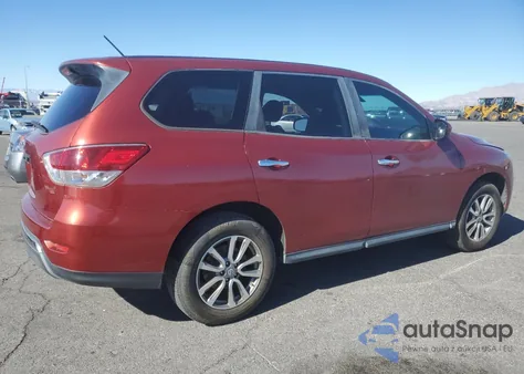 2013 Nissan Pathfinder S из США, поврежденный, VIN 5N1AR2MN5DC655931